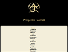 Tablet Screenshot of apachejunctionfootball.com